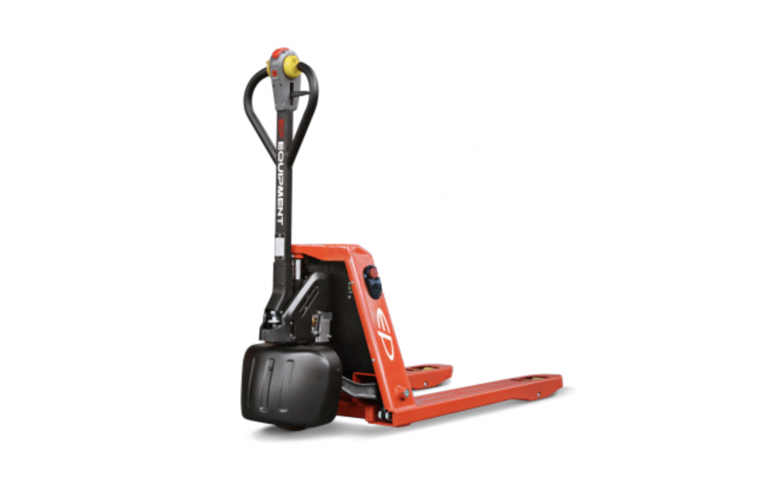 Transpaleta semi-eléctrica